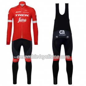 Tenue Maillot M/L + Collant à Bretelles 2018 Trek-Segafredo N001